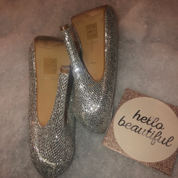 ALDO BLING PARTY HEELS - Picture 3 of 4